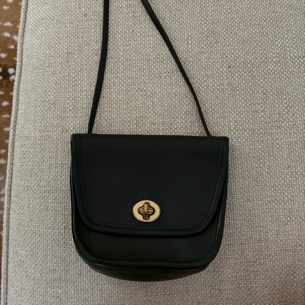 Mini Coach Bag Black